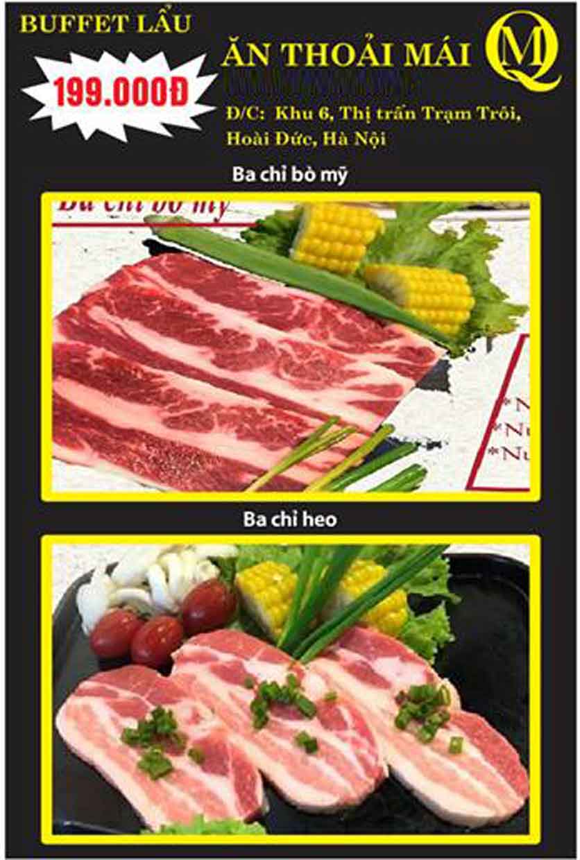 Menu Koishi BBQ - Đại Từ 4