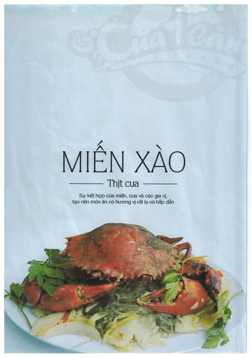 Menu Cua 1 Càng - Nguyễn Oanh 1