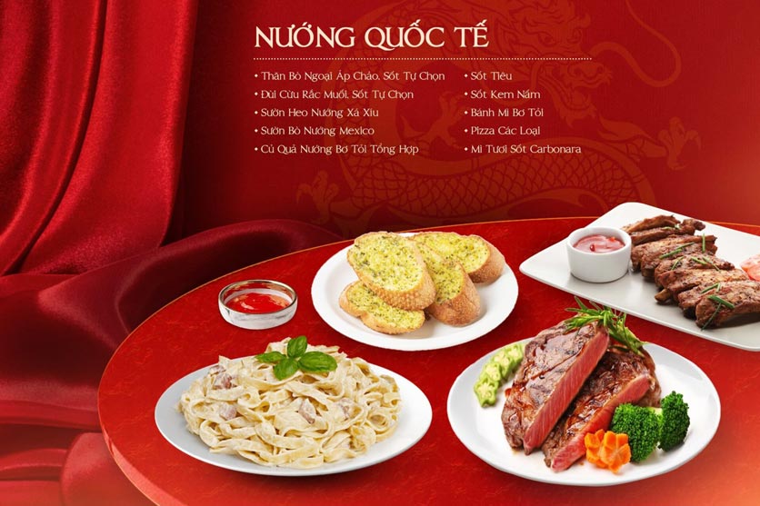 Menu Buffet Hải sản & Dimsum Cửu Vân Long – TTTM Discovery Complex 6 