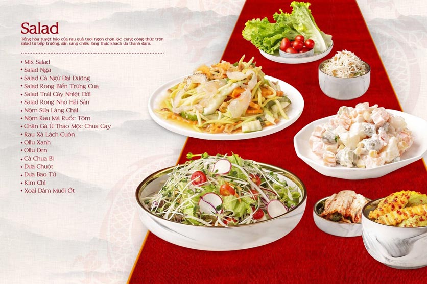 Menu Buffet Hải sản & Dimsum Cửu Vân Long – TTTM Discovery Complex 9 
