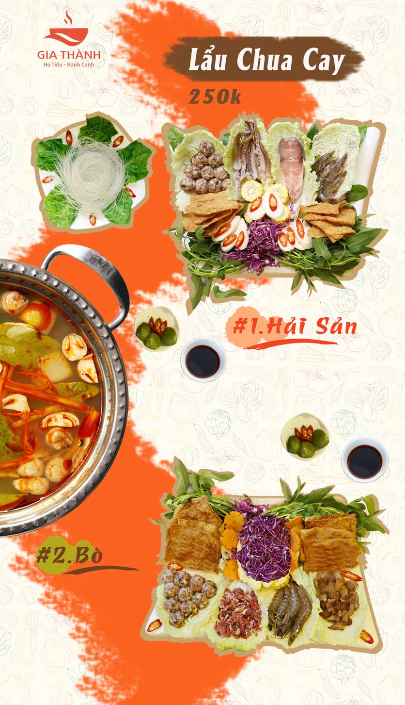 Menu Gia Thành - Hủ tiếu, bánh canh 4 