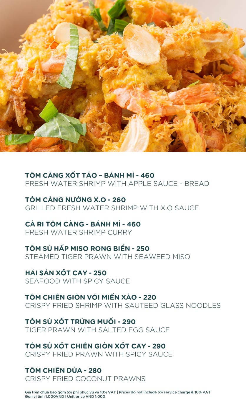 Menu YO’S – Nguyễn Bỉnh Khiêm 5 