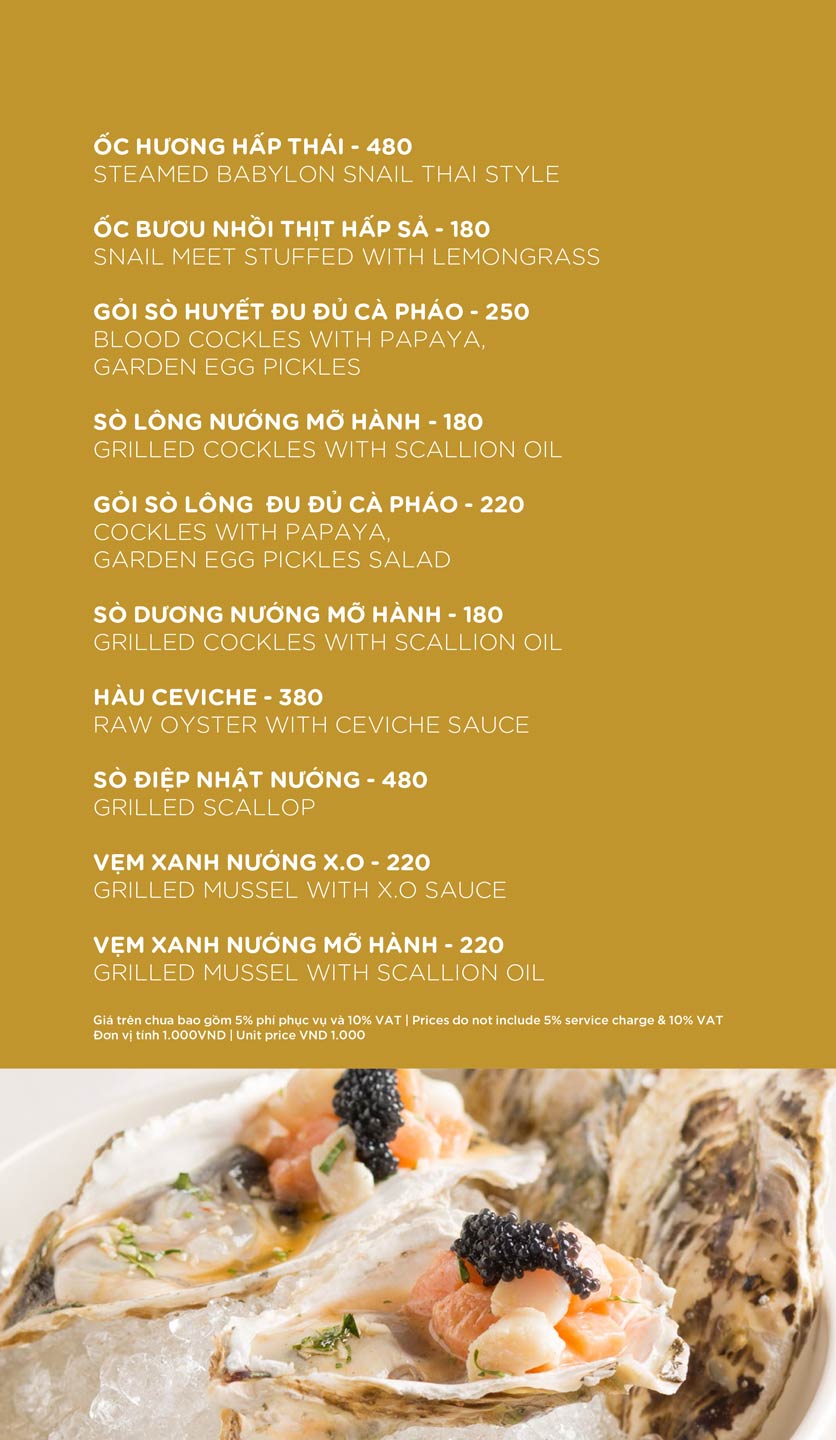 Menu YO’S – Nguyễn Bỉnh Khiêm 8 