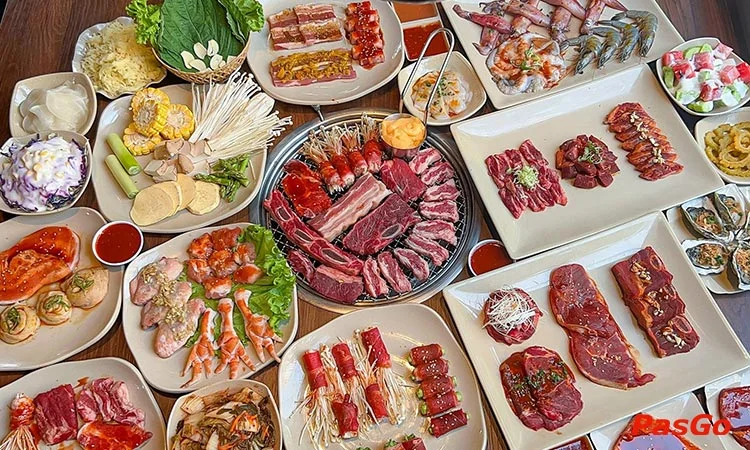Suất Buffet Nướng Ultra T2-CN, Giá 289K - Hugo BBQ Thượng Đình