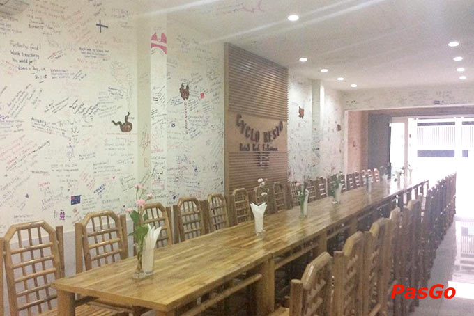 nhà hàng Cyclo Resto Cách Mạng Tháng 85