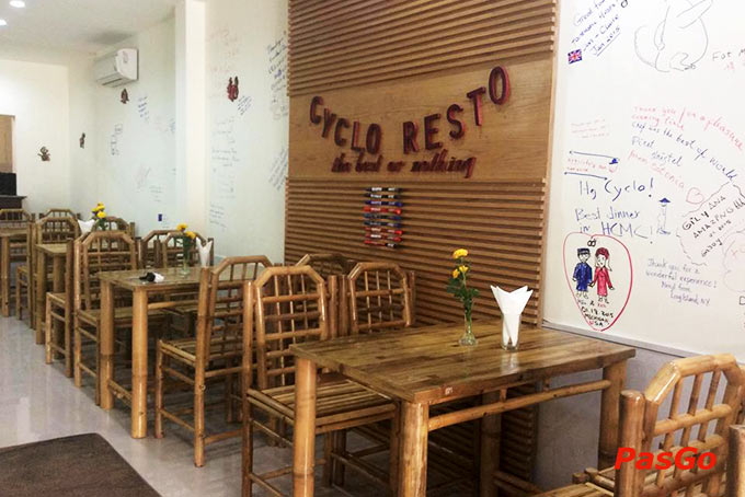 nhà hàng Cyclo Resto Cách Mạng Tháng 83