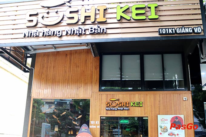nhà hàng Sushi Kei Giảng Võ