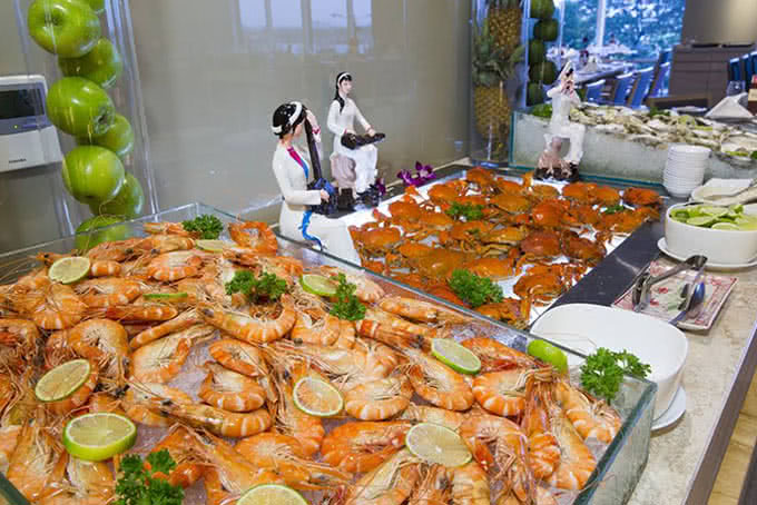 Buffet Liberty Central Saigon Riverside 9