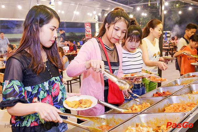 buffet bbq mặt trời đỏ phạm văn đồng - 9