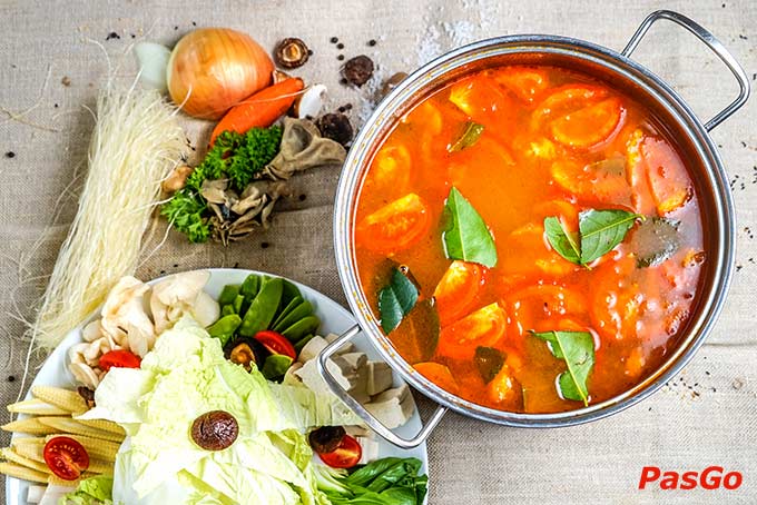 nhà hàng chay om vegan garden an dương - 11
