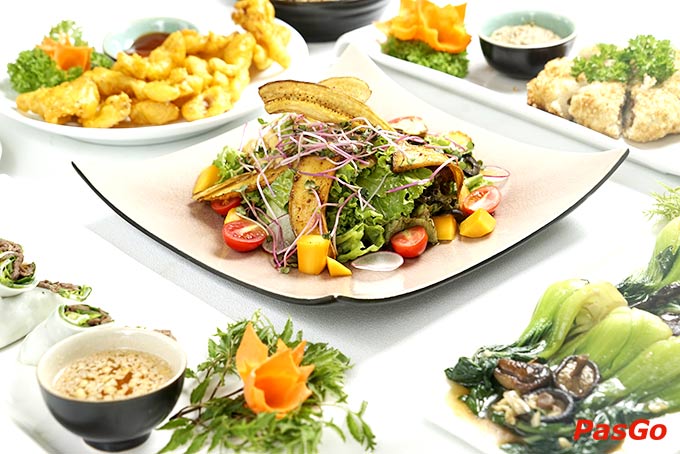 nhà hàng chay om vegan garden an dương - 14