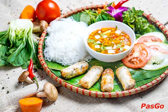 nhà hàng chay om vegan garden an dương - 18