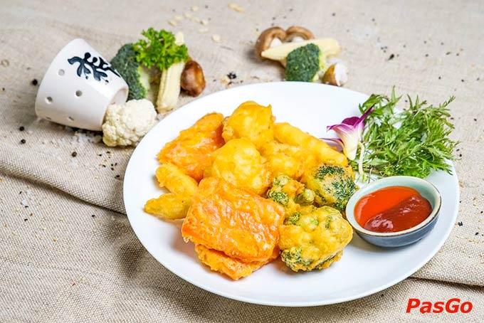 nhà hàng chay om vegan garden an dương - 19