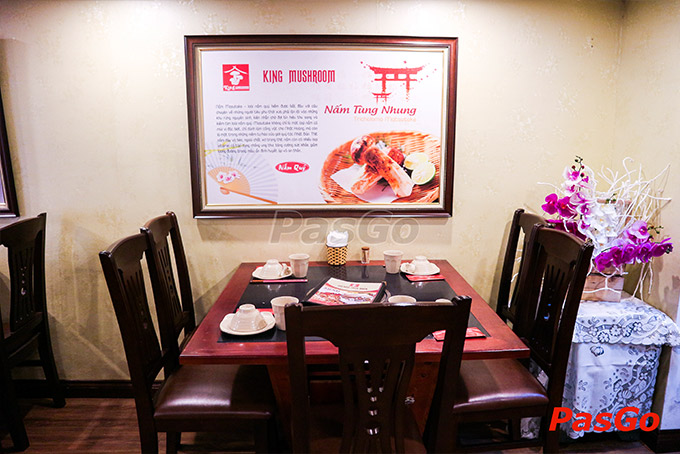 nhà hàng vua nấm thiên nhiên huỳnh thúc kháng - 25
