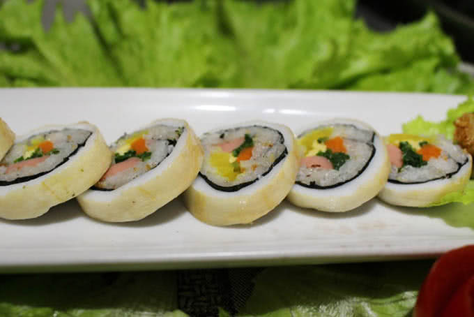 Gimbab Hàn Quốc - Đào Tấn-3