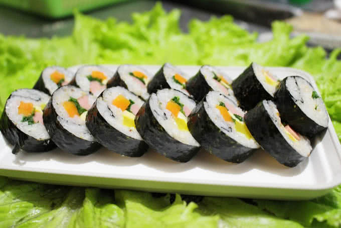 Gimbab Hàn Quốc - Đào Tấn-4