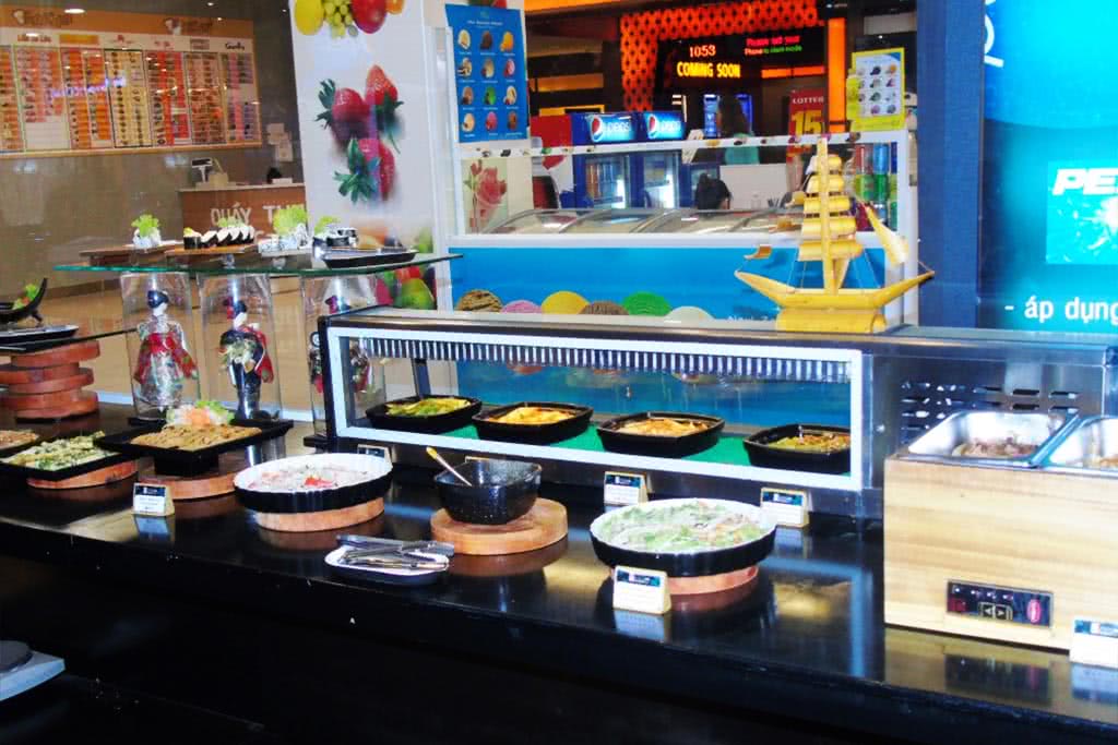 nhà hàng jojo buffet lotte mart không gian 4