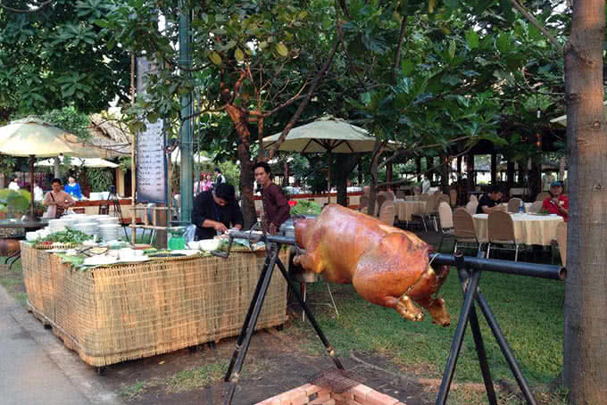 buffet khu du lịch bình quới 1 17