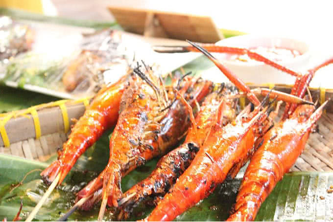 buffet khu du lịch bình quới 2 16