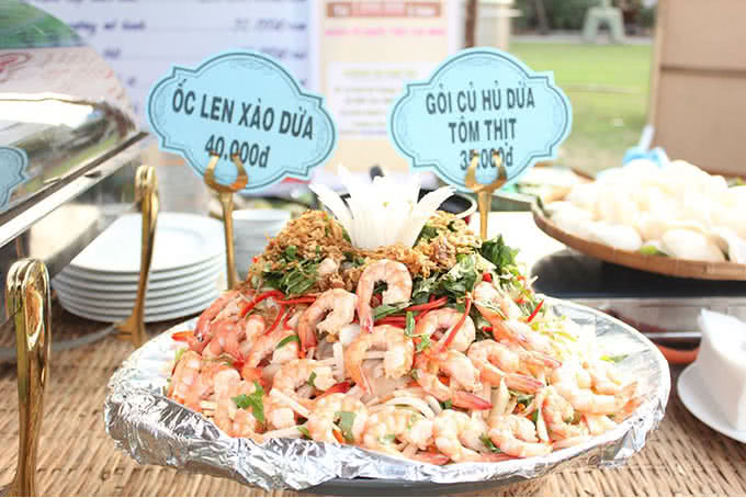 buffet khu du lịch bình quới 2 17