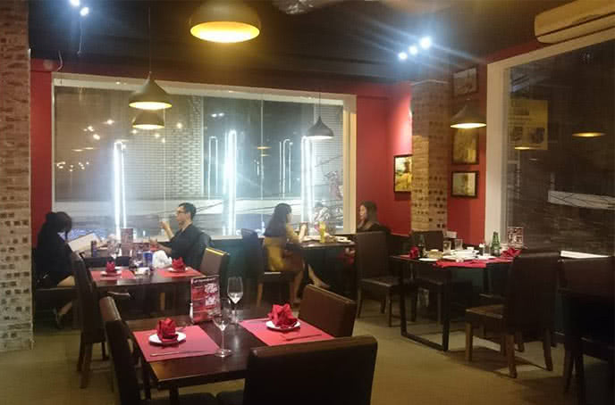 nhà hàng lavache steak láng hạ  5