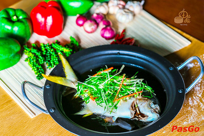 nhà hàng đu đủ hấp và nướng trường sa 1