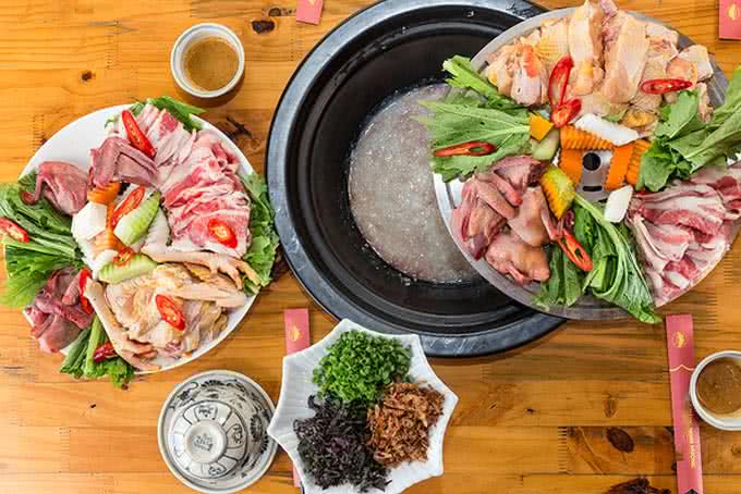 nhà hàng lẩu hơi loxoho lò đúc 1