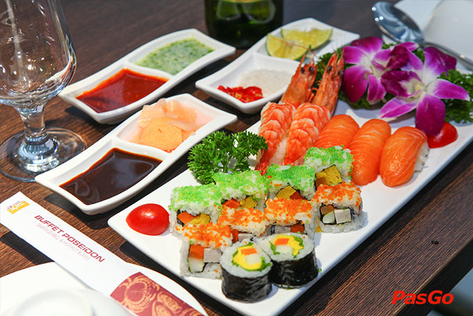 nhà hàng buffet poseidon lê văn lương 11