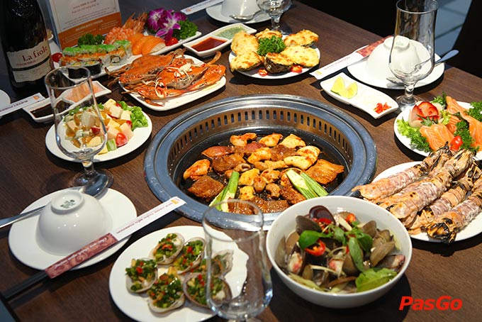 nhà hàng buffet poseidon lê văn lương 1