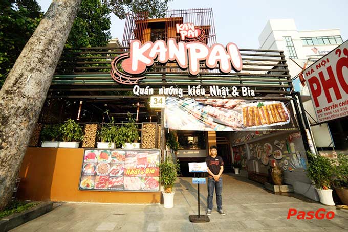 nhà hàng kanpai phan đình giót 14
