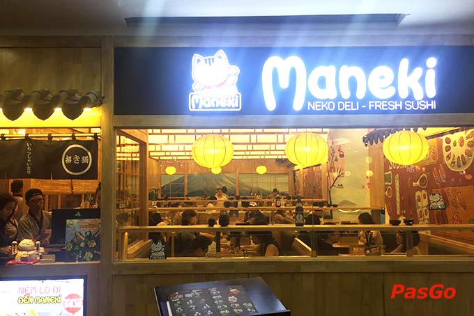nhà hàng maneki neko deli vincom đồng khởi 14