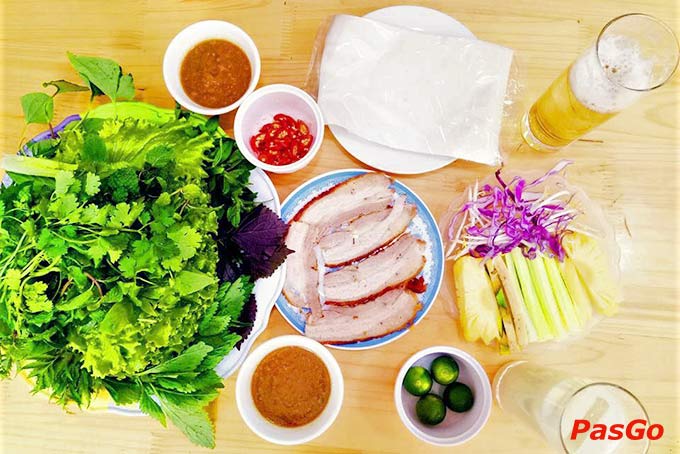 nhà hàng bánh tráng hoàng bèo duy tân 8