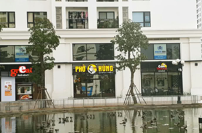 nhà hàng phở ông hùng times city 12