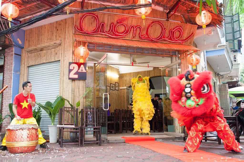 Quán Quê 2a Trần Quý Kiên không gian 1